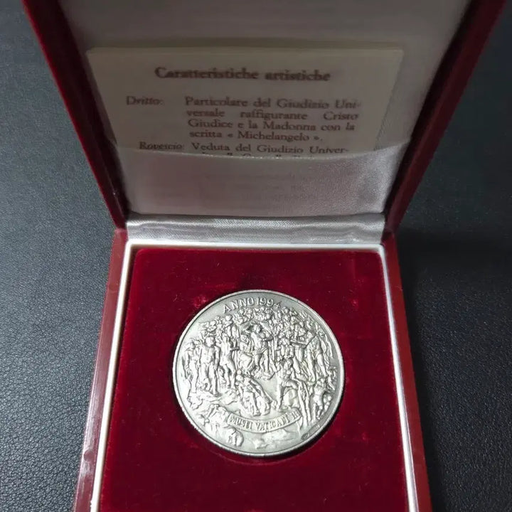[BUNJANG] 1944 Vatican Antique Silver Coin - Rare Collectible / 귀한 1944년 바티칸 엔틱은화 희귀은화수집용