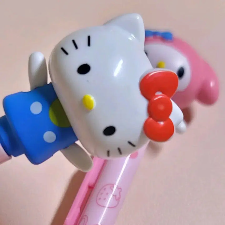 [BUNJANG] Sanrio Kitty &amp; My Melody Motion Ballpoint Pen / 키티&amp;마이멜로디 팔이 움직이는 모션볼펜