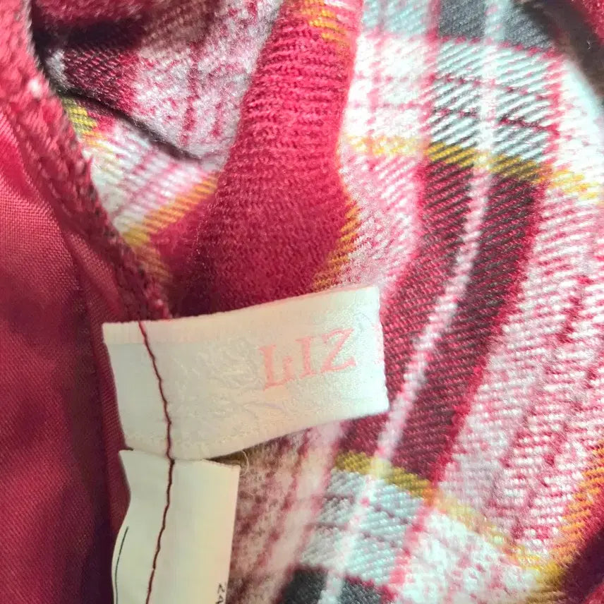[BUNJANG] Liz Lisa Check Ribbon Dress / 유일매물 리즈리사 원피스 히메갸루 캐캐체 마즈 트랄라라 양산형 핀터깔