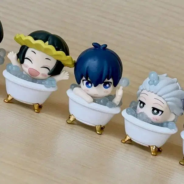 [BUNJANG] Blue Lock Bubble Tan Figure 5-Piece Full Set (New) / 블루록 Bubble tan  피규어 5종 풀셋(새상품)