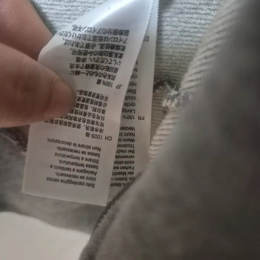 [SOLD OUT] DKNY JEANS 여성 후드집업 S 슬림핏 그레이 간절기 후드