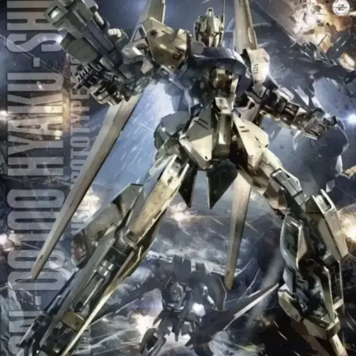 [BUNJANG] Bandai MG Hyaku Shiki Ver. 2.0 Gundam Gunpla Plastic Model Robot / 피규어 장난감 반다이 MG 백식 VER 2.0 건담 건프라 프라모델 로봇