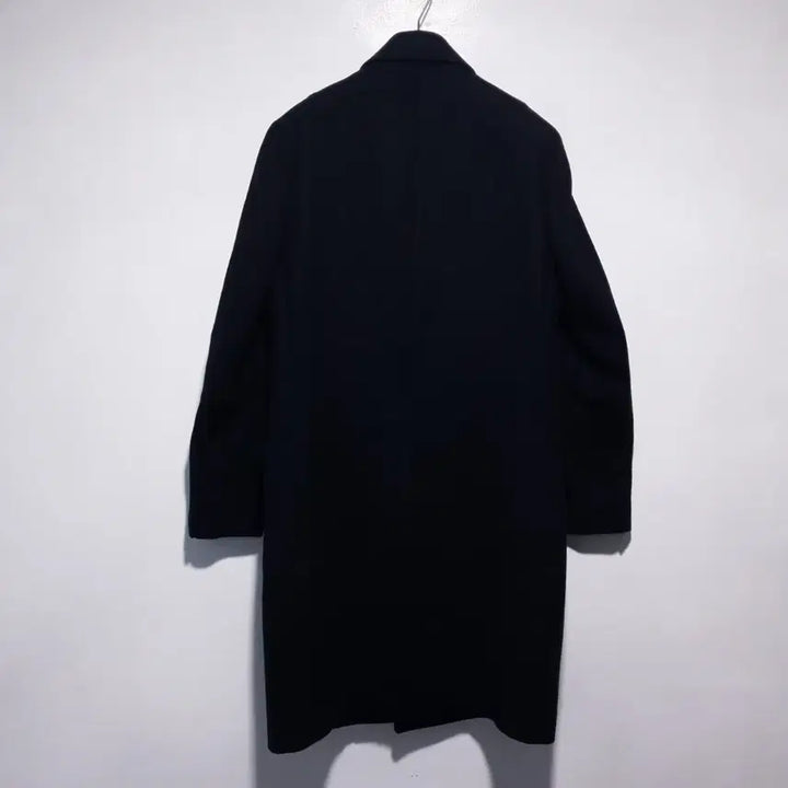 [BUNJANG] AllSaints Okita Long Coat / M (95) 올세인츠 클래식 더블 브레스티드 버튼 울 오키타 롱코트 블랙