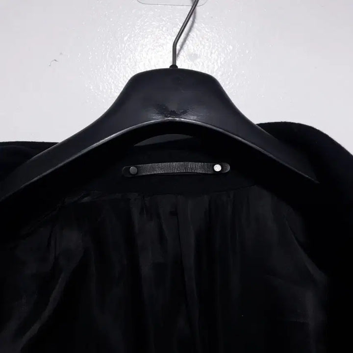 [BUNJANG] AllSaints Okita Long Coat / M (95) 올세인츠 클래식 더블 브레스티드 버튼 울 오키타 롱코트 블랙