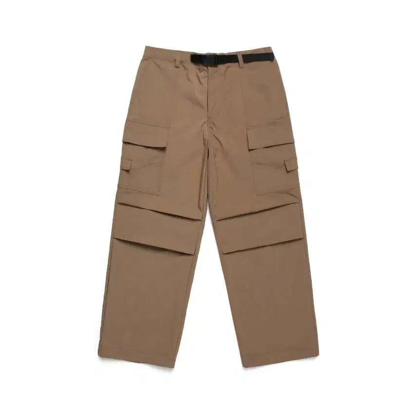 [BUNJANG] National Geographic Cargo Wide Pants Brown / 내셔널지오그래픽 카고 와이드 팬츠 새상품 브라운 32~34