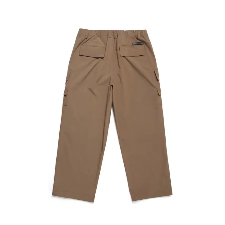 [BUNJANG] National Geographic Cargo Wide Pants Brown / 내셔널지오그래픽 카고 와이드 팬츠 새상품 브라운 32~34
