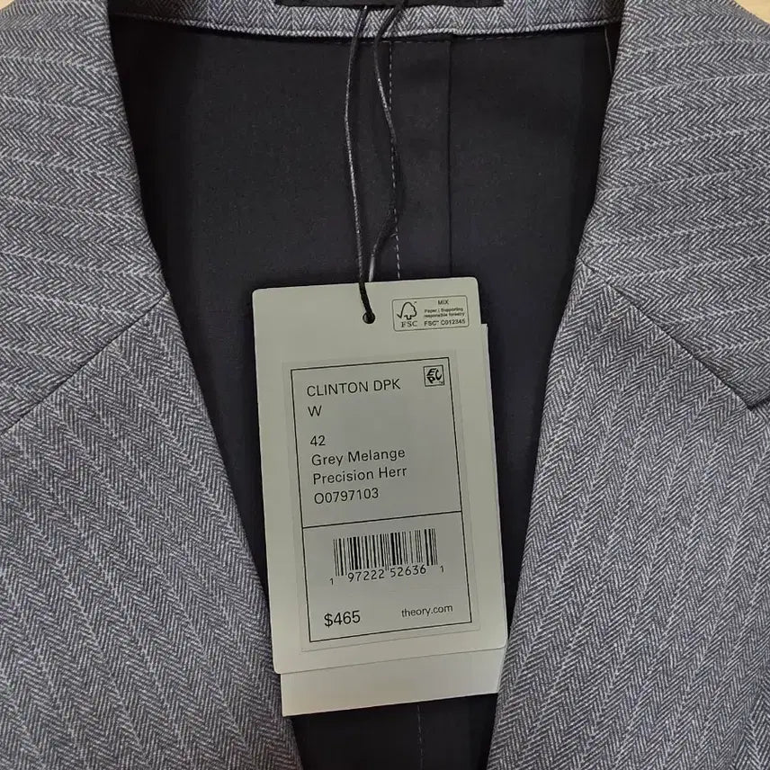 [BUNJANG] Theory Precision Structure Tailored Suit Herringbone / 띠어리 프리시젼 스트럭처 테일러드 수트 105  31 정가 134 헤링본