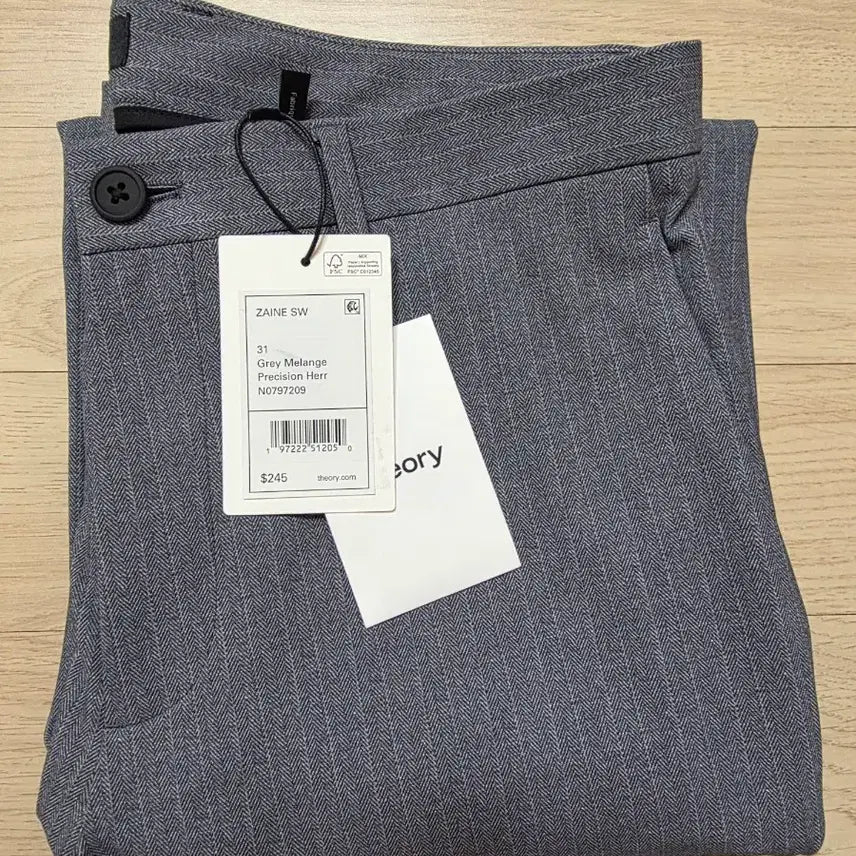 [BUNJANG] Theory Precision Structure Tailored Suit Herringbone / 띠어리 프리시젼 스트럭처 테일러드 수트 105  31 정가 134 헤링본