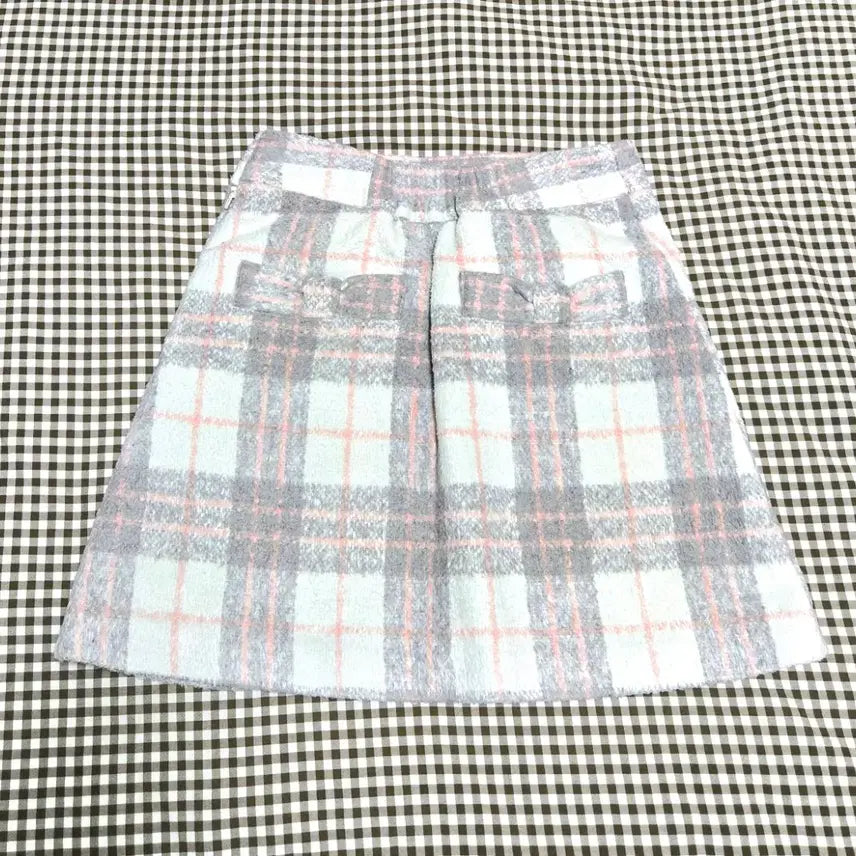 [BUNJANG] Liz Lisa Ribbon Check Skirt / 정품)리즈리사 치마 큐롯 히메갸루 달천깔 양산형 모리걸 마즈 치마 핀터깔