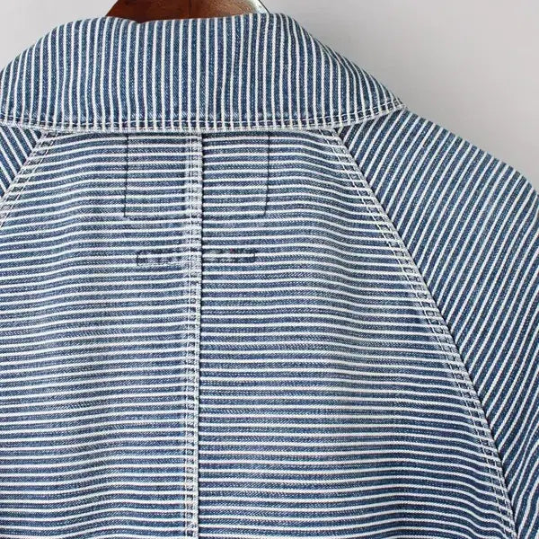 [BUNJANG] KAPITAL Hickory Denim Coat / KAPITAL  히코리 데님 코트