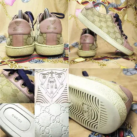 [BUNJANG] Gucci Brooklyn GG Supreme Sneakers / 이태리명품 구찌 GG 슈프림 브루클린 338883 스니커즈 240