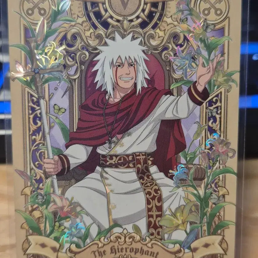[BUNJANG] KAYOU Naruto Jiraiya MR Card / KAYOU 카유 나루토 지라이야 MR 카드