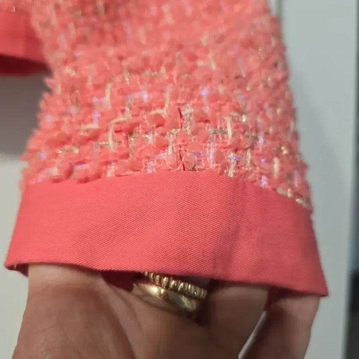 [BUNJANG] Miniuni Pink Tweed Set / 트위드 셋업 핑크