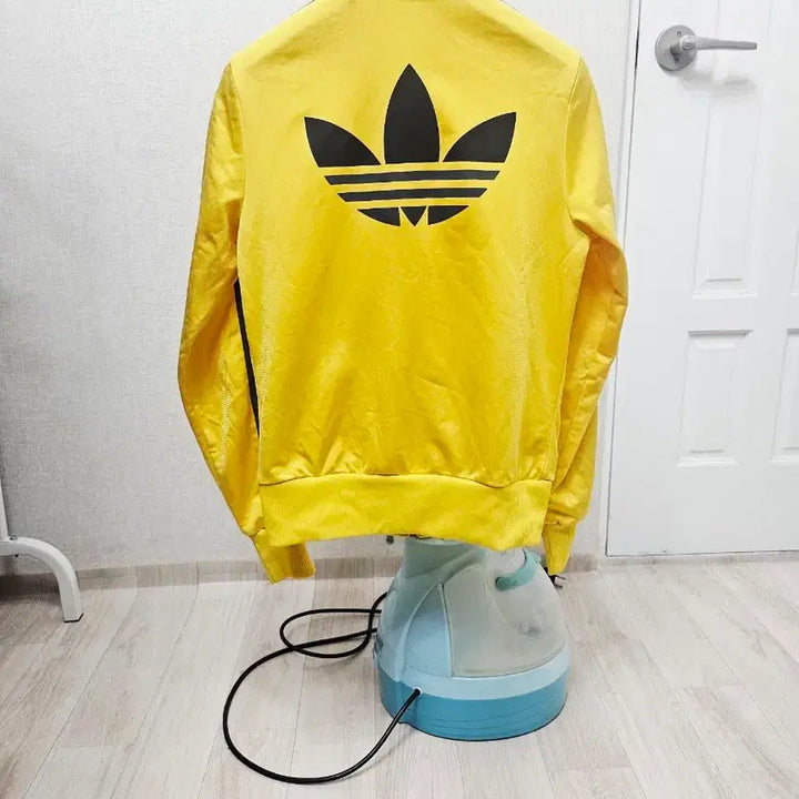 [BUNJANG] Adidas Firebird Track Top Jacket / (90)S 초대장급 아디다스 파이어버드 백로고 [옐로우그레이] 트랙탑져지