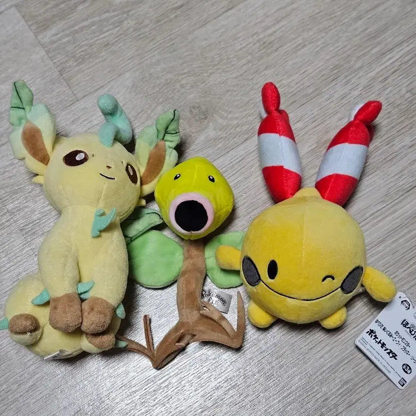 [BUNJANG] Pokemon 3-Piece Plush Toy Set / 일본 포켓몬 인형 3종 일괄