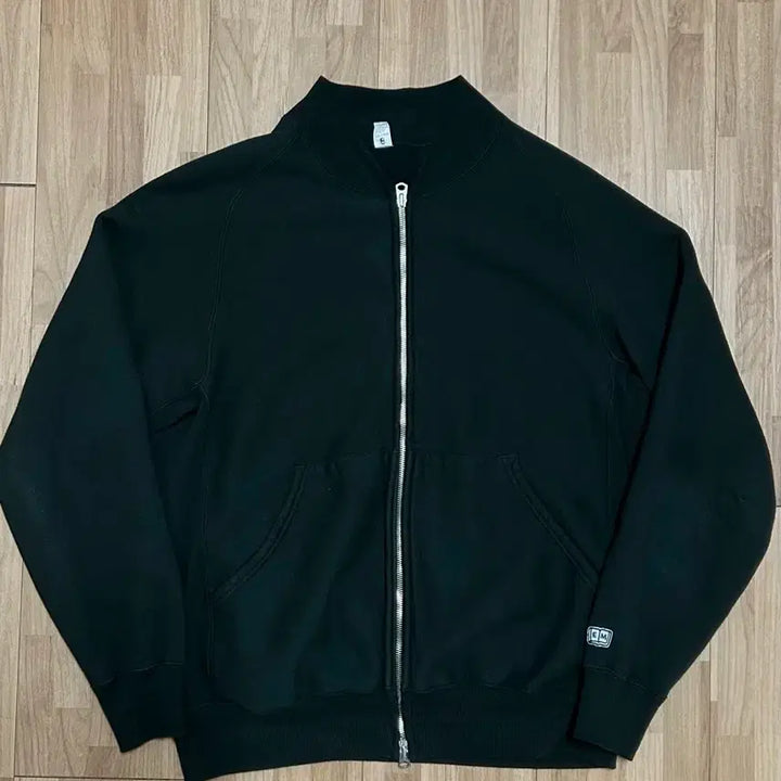 [BUNJANG] Ends and Minds Zip Rib Neck Sweatshirt M Seaweed / 엔즈앤드민즈 zip rib neck 스웻 M, Seaweed 컬러
