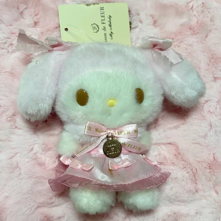 [BUNJANG] Maison de FLEUR My Melody Collaboration Mascot Pink / 메종드플뢰르 연핑크 마이멜로디 콜라보 마스코트