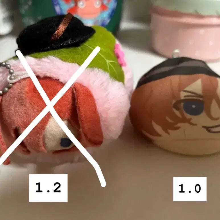 [BUNJANG] Bungo Stray Dogs Chuuya Manju Plush / 문스독 츄야 만쥬