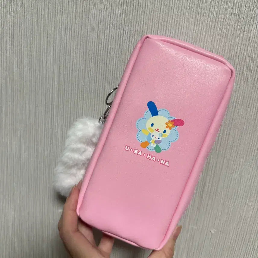 [BUNJANG] Sanrio Usahana Phone Design Pouch Pencil Case / 산리오 우사하나 폰 디자인 파우치 필통