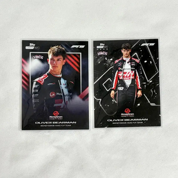 [BUNJANG] Haas Oliver Bearman Topps Lights Out Rookie Card / f1 하스 올리버 베어만 탑스 lights out 카드 양도 레고 핫휠