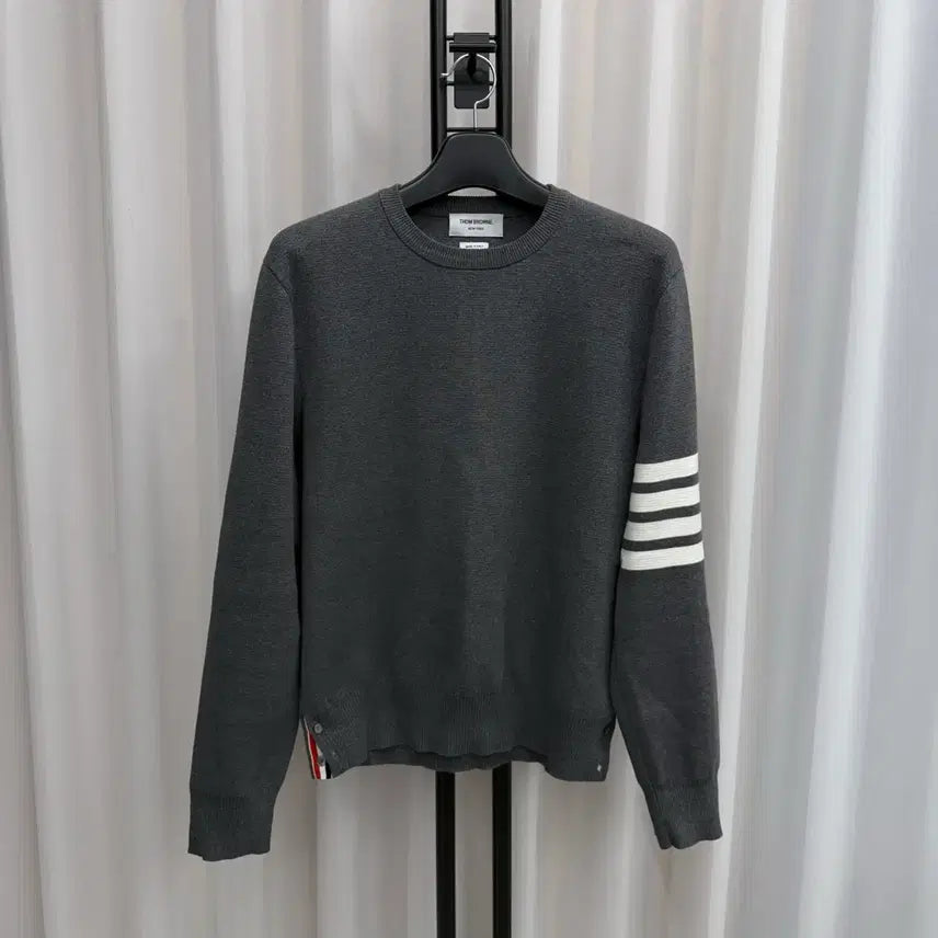 [SOLD OUT] [4] 톰브라운 밀라노스티치 니트 그레이