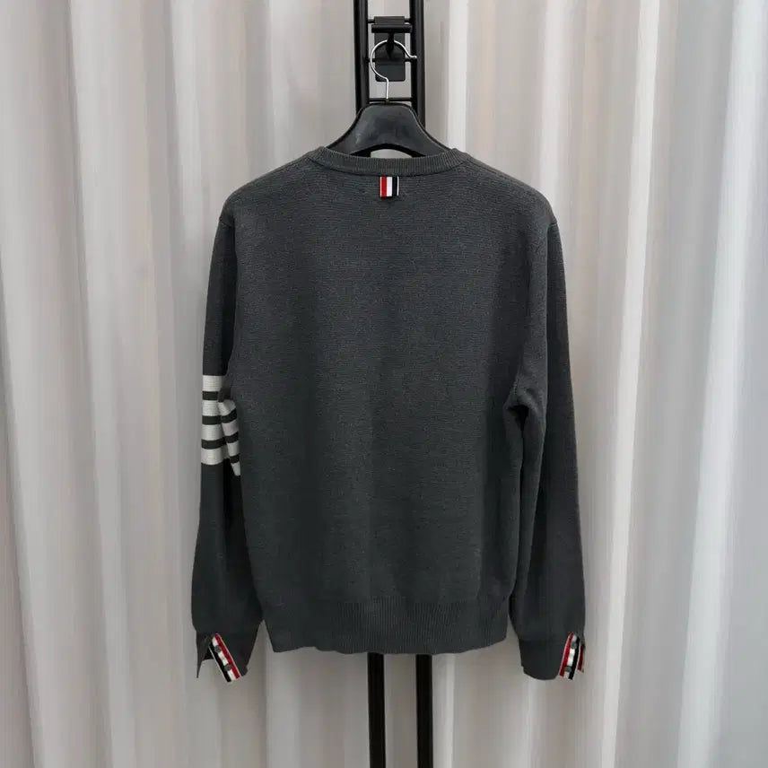 [SOLD OUT] [4] 톰브라운 밀라노스티치 니트 그레이