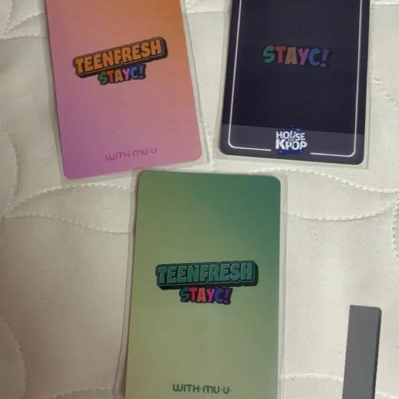 [BUNJANG] STAYC Sumin Bubble POB Photocard Bundle Set / 스테이씨 수민 버블 미공포 포카 양도 판매