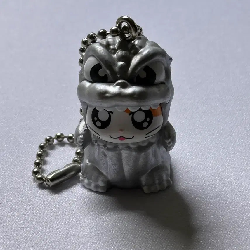[BUNJANG] Hamutaro Godzilla Gacha Silver Item / 햄토리 고질라 가챠 은색
