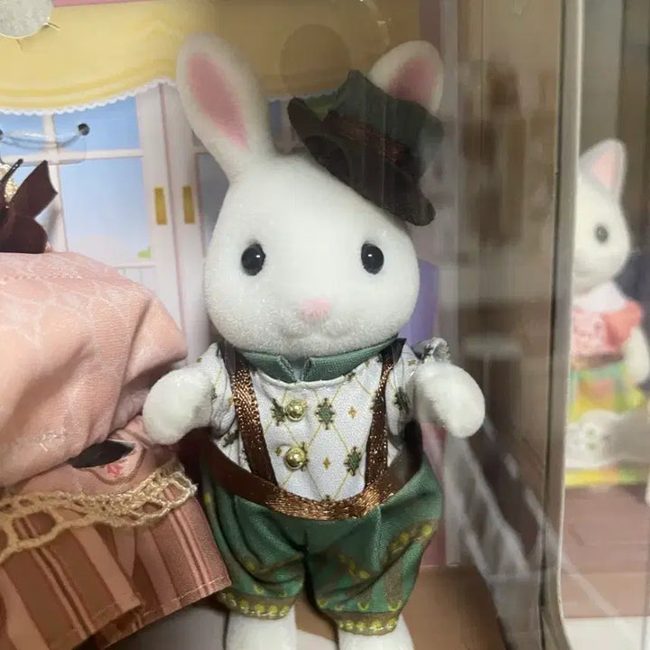 [BUNJANG] Sylvanian Families Snow Rabbit Parents / 실바니안 눈꽃토끼(시로우사기) 부모