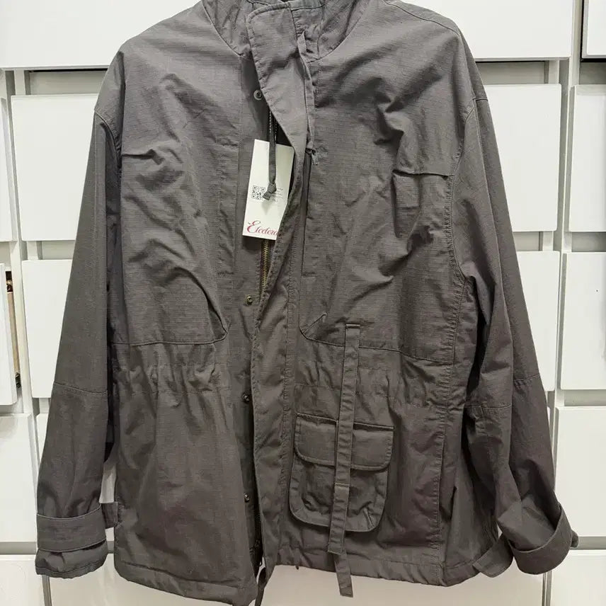 [BUNJANG] ETCE Field Jacket Charcoal XL / [XL] ETCE 이티씨이 스트랩 필드 자켓 차콜