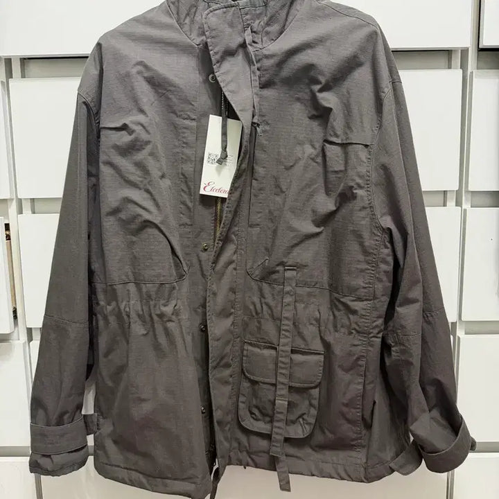 [BUNJANG] ETCE Field Jacket Charcoal XL / [XL] ETCE 이티씨이 스트랩 필드 자켓 차콜