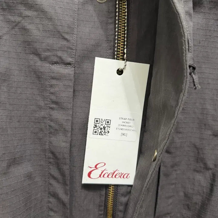 [BUNJANG] ETCE Field Jacket Charcoal XL / [XL] ETCE 이티씨이 스트랩 필드 자켓 차콜