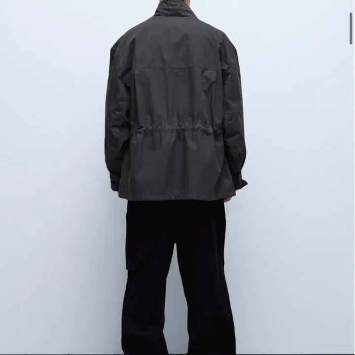 [BUNJANG] ETCE Field Jacket Charcoal XL / [XL] ETCE 이티씨이 스트랩 필드 자켓 차콜