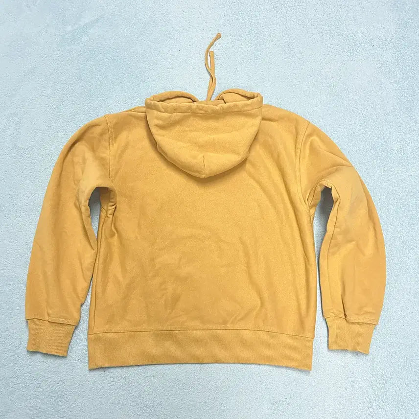 [BUNJANG] Stussy Small Logo Mustard Hoodie / 스투시 스몰로고 머스타드 후드티
