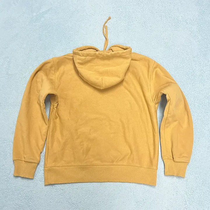 [BUNJANG] Stussy Small Logo Mustard Hoodie / 스투시 스몰로고 머스타드 후드티