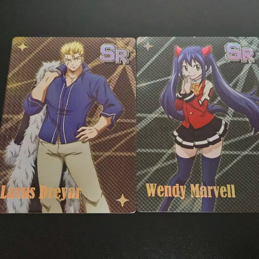 [BUNJANG] Fairy Tail Trading Collection Card Bundle - Laxus, Wendy / 페어리테일 트레이딩 콜렉션 카드 일괄. 렉서스, 웬디