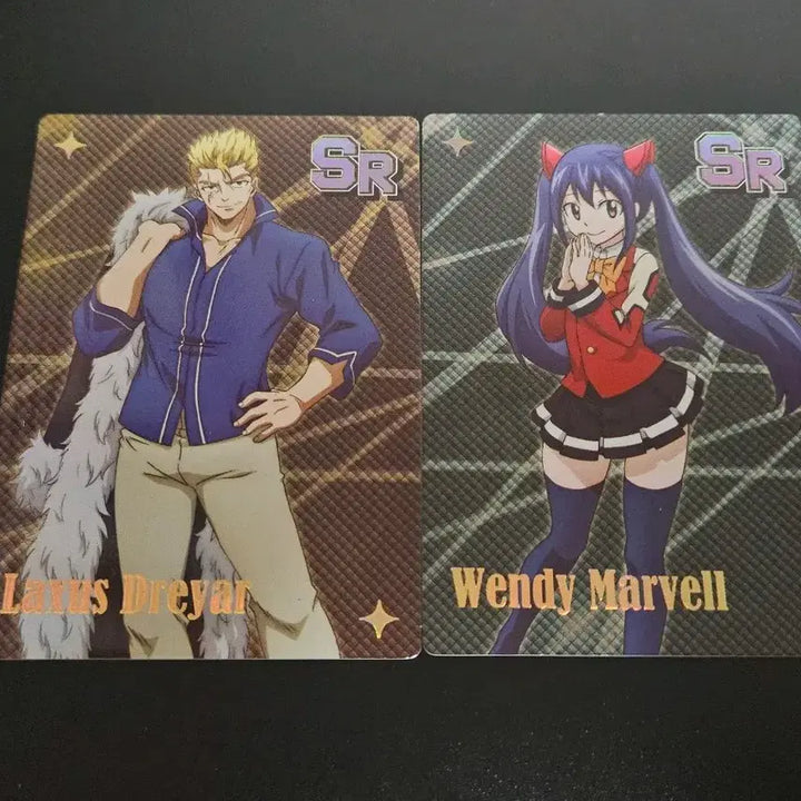 [BUNJANG] Fairy Tail Trading Collection Card Bundle - Laxus, Wendy / 페어리테일 트레이딩 콜렉션 카드 일괄. 렉서스, 웬디