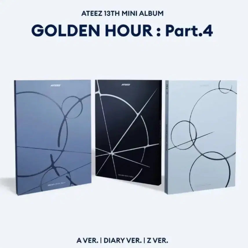[SOLD OUT] 에이티즈 골든아워 파트4 앨범 미개봉 세트 포토북