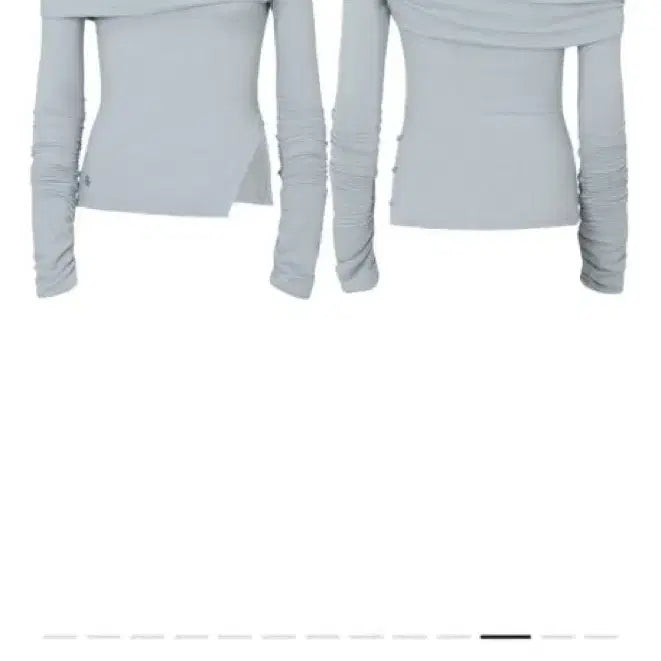 [BUNJANG] Pain or Pleasure Jennie Off-Shoulder Top - Blue / 페인오어플레져 제니 오프숄더 탑 블루