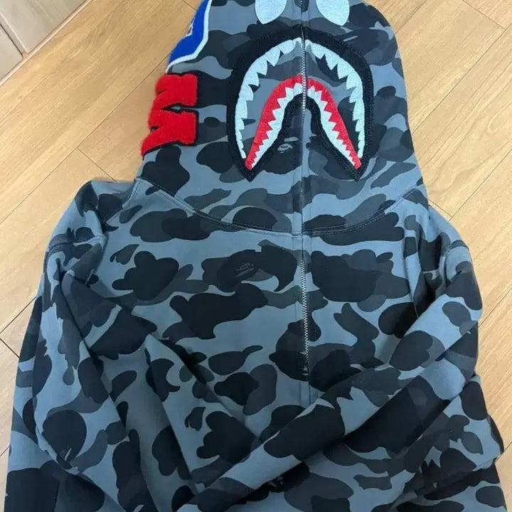 [BUNJANG] BAPE Full Zip Hoodie M / 베이프 후드집업