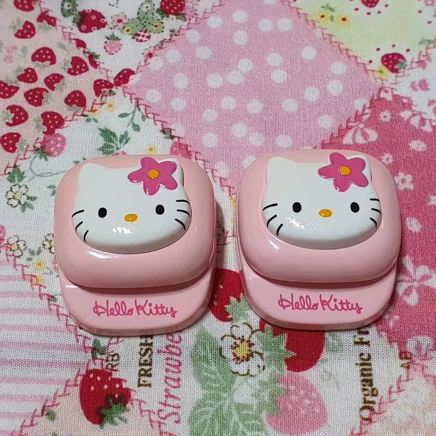 [BUNJANG] Vintage Kitty Kaohana Clip Bundle Set / 고전 키티 카오하나 클립 2개 일괄