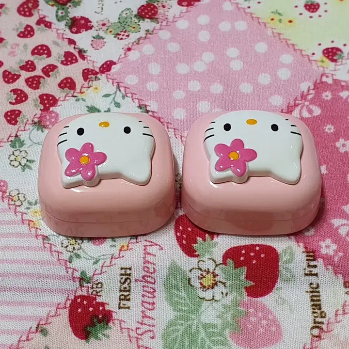[BUNJANG] Vintage Kitty Kaohana Clip Bundle Set / 고전 키티 카오하나 클립 2개 일괄
