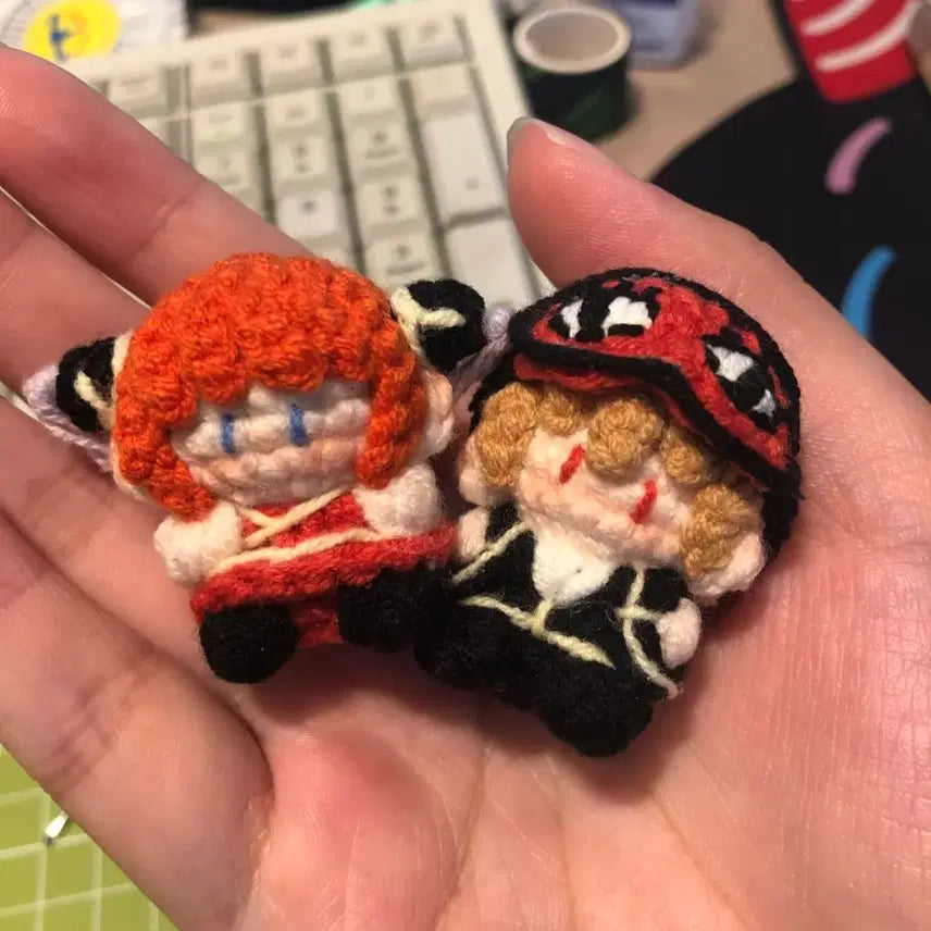 [BUNJANG] Gintama Character Handmade Keychain Collection / 애니 