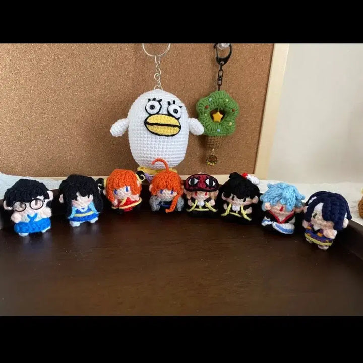 [BUNJANG] Gintama Character Handmade Keychain Collection / 애니 