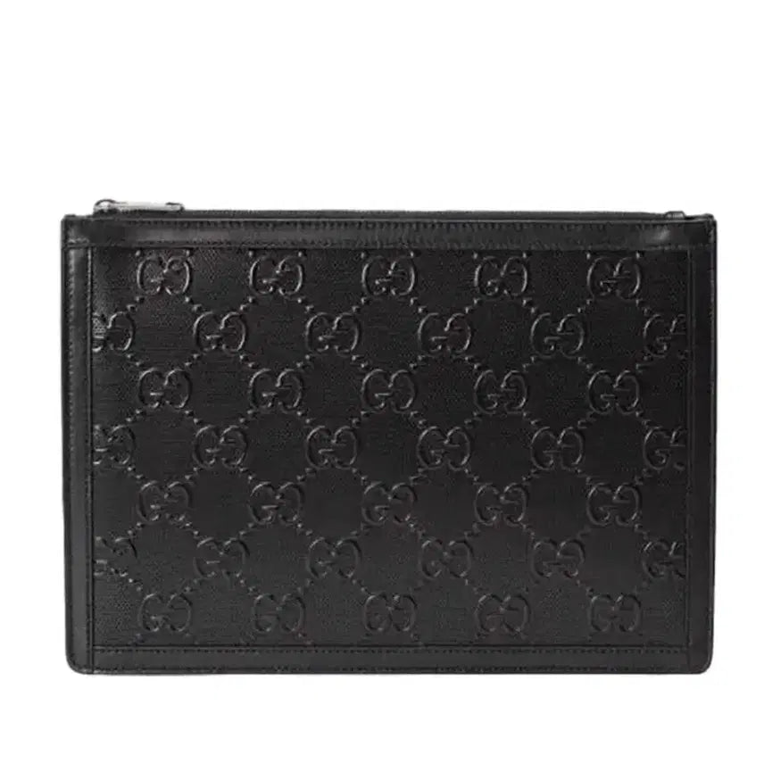 [BUNJANG] Gucci GG Embossed Clutch / 구찌 엠보 클러치