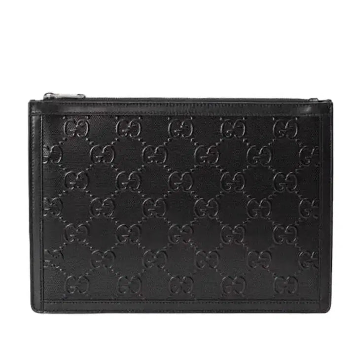 [BUNJANG] Gucci GG Embossed Clutch / 구찌 엠보 클러치