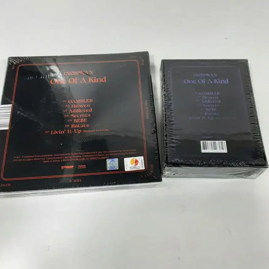 [BUNJANG] MONSTA X One Of A Kind Album Set / 몬스타엑스 One Of A Kind 앨범 두개 세트