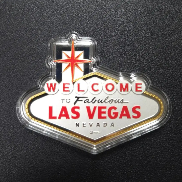 [BUNJANG] Spectus Mint Las Vegas Proof Colorized Silver Coin Limited Edition / 777개한정판 스펙터스 민트사 라스베가스 프루프 색채은화 희귀은화수집용