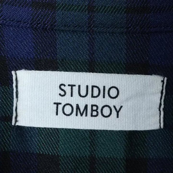[BUNJANG] Studio Tomboy Check Color Mix Dress / W(F) 스튜디오 톰보이 드레스 원피스 셔츠 체크 컬러믹스-17700