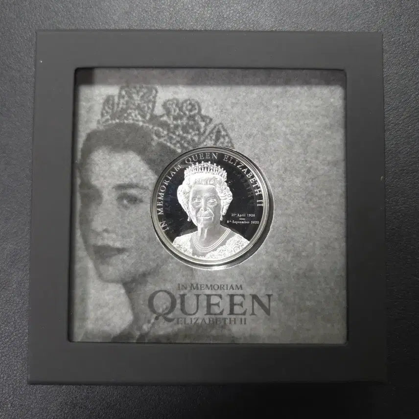 [BUNJANG] 2022 CIT Queen Elizabeth II Limited Edition Proof Silver Coin / 2022년 CIT사 퀸 엘리자베스2세 한정판 프루프은화  희귀은화수집용